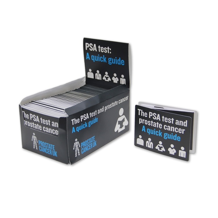 Display box The PSA test and prostate cancer A quick guide